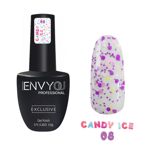 I Envy You, Гель-лак Candy Ice 08, (10g)