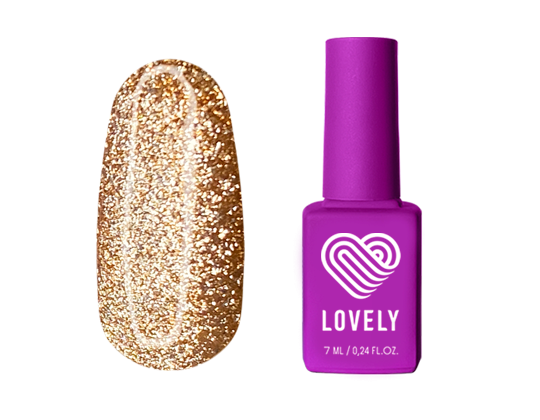 Гель-лак Gold Autumn Lovely №GA01, 7 ml