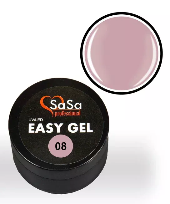 Sasa Professional Easy Gel Гель камуфлирующий №08 15гр