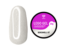 Гель для наращивания и укрепления Lovely, Lego Gel Seashell 07, 30гр