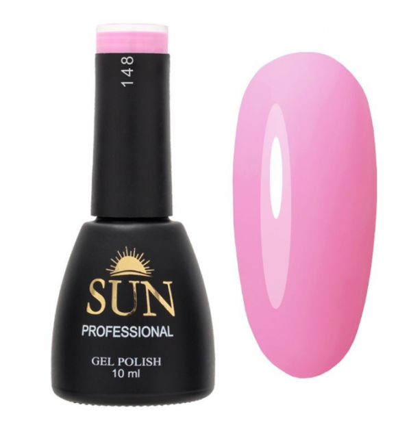 Sun Professional, Гель-лак №148, 10мл, Первый поцелуй