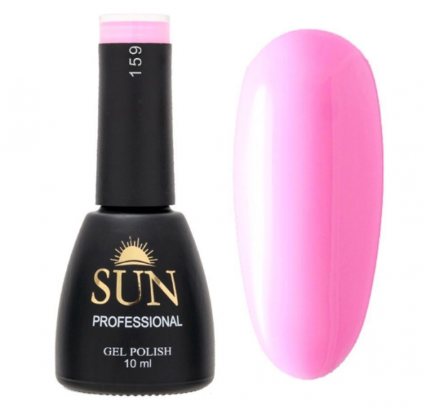 Sun Professional, Гель-лак №159, 10мл, Розовый фламинго