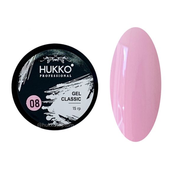 Hukko Professional, Гель моделирующий Classic № 08 15гр