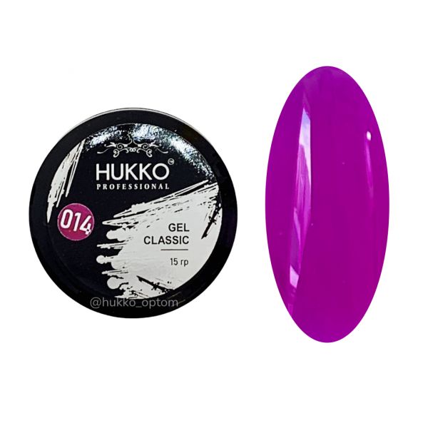 Hukko Professional, Гель моделирующий Classic № 14 15гр