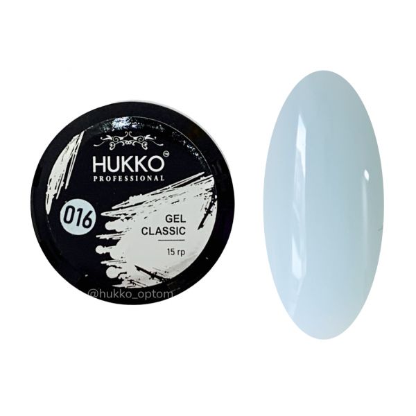 Hukko Professional, Гель моделирующий Classic № 16 15гр