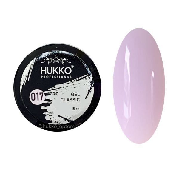 Hukko Professional, Гель моделирующий Classic № 17 15гр