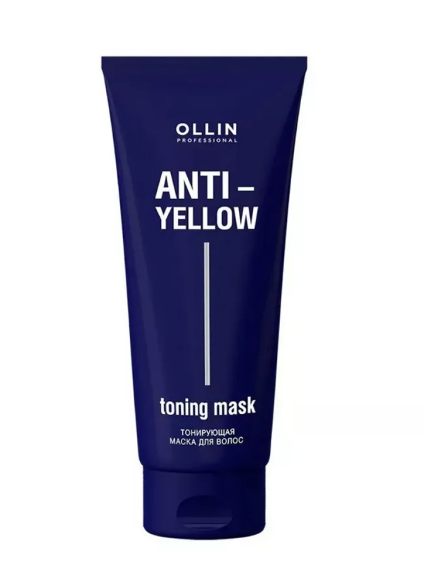 Маска для волос тонирующая Ollin Anti-Yellow, 250мл