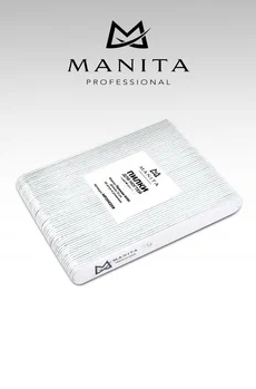 Пилка для ногтей MANITA 100\180 50 шт.