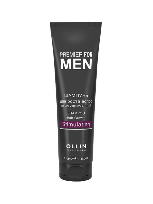 Шампунь для роста волос стимулирующий OLLIN PREMIER FOR MEN, 250мл