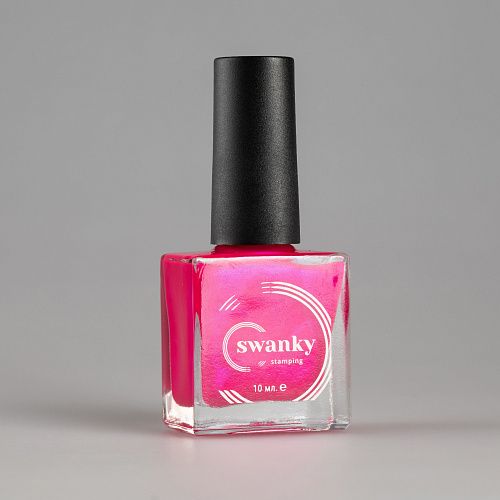 Кейс для 20 пластин розовый Swanky Stamping