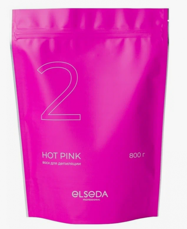 Elseda Professional, Воск для депиляции Hot Pink, 800гр