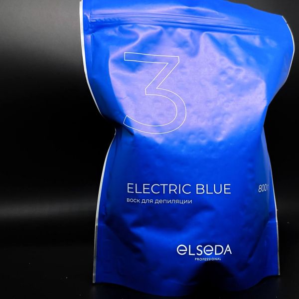 Elseda Professional, Воск для депиляции Electric Blue, 800гр