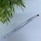 Кисть прямая для геля (в тубе, ручка стразы)