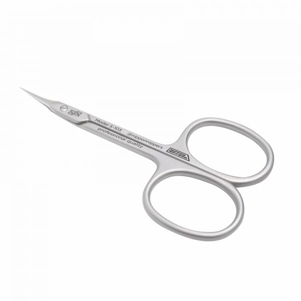 Nippon Nippers, Ножницы для кутикулы, S-103, (90мм). Матовые