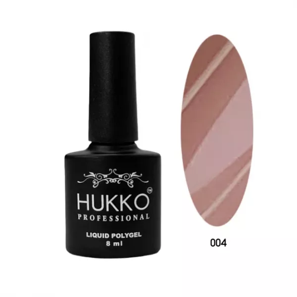 Hukko Professional, Жидкий полигель Liquid Polygel № 04, 8мл